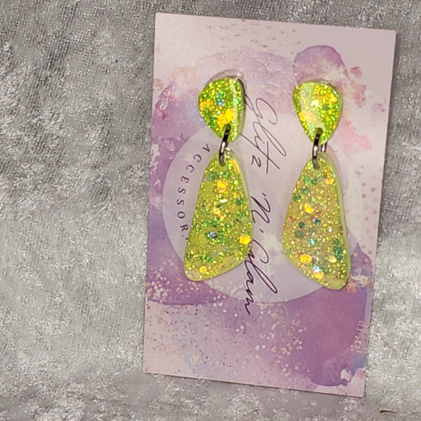 Uneven Drop #4 Dangle Earrings