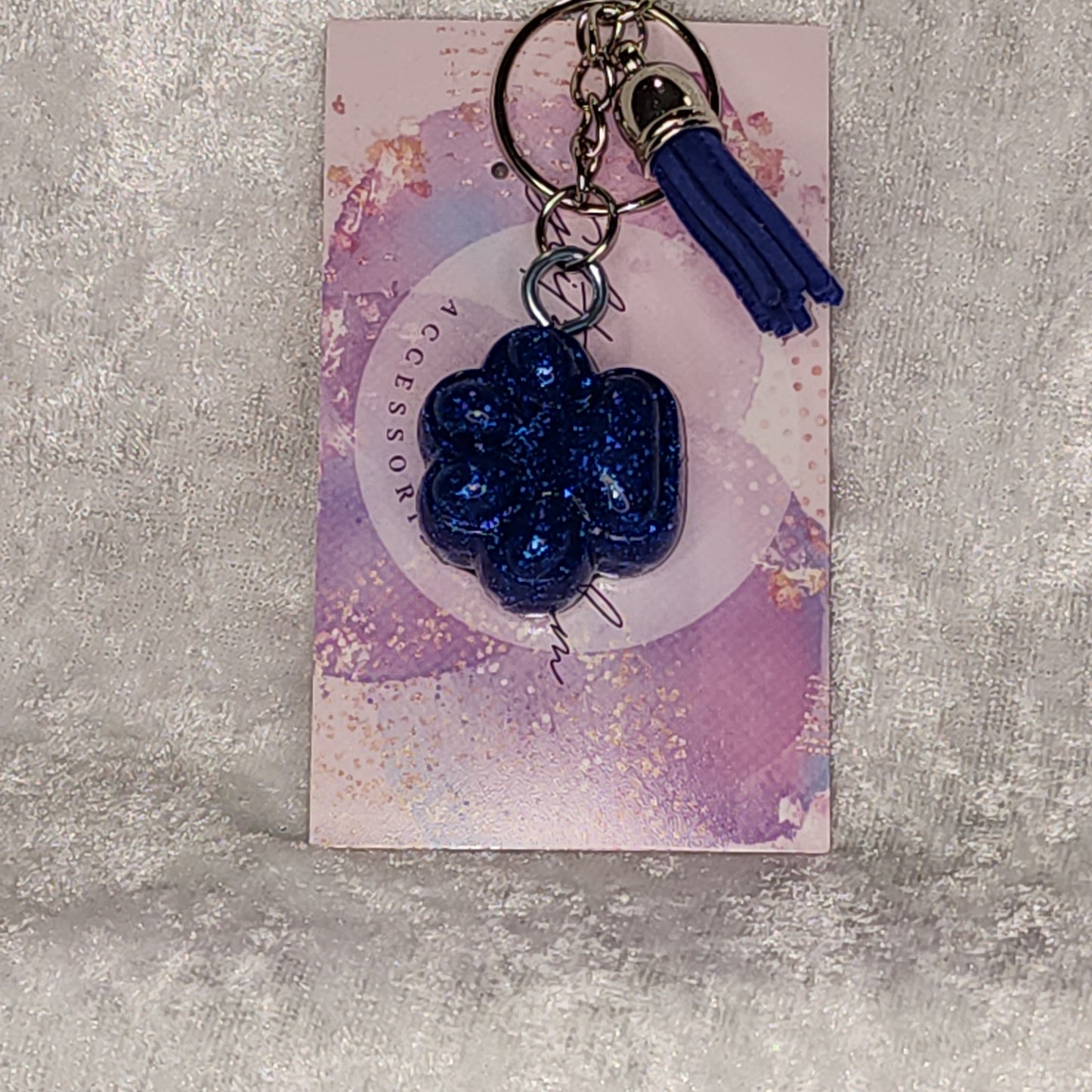 Paw Print Key Ring #3