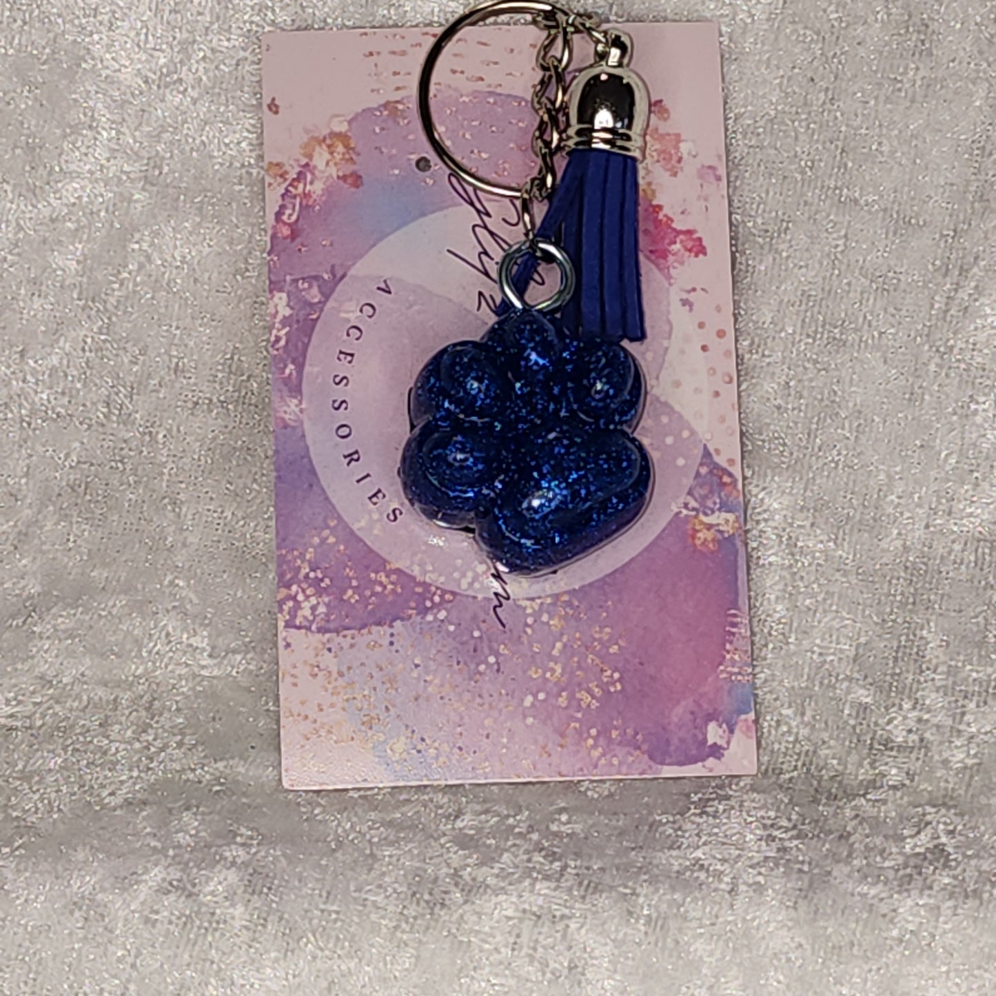 Paw Print Key Ring #6