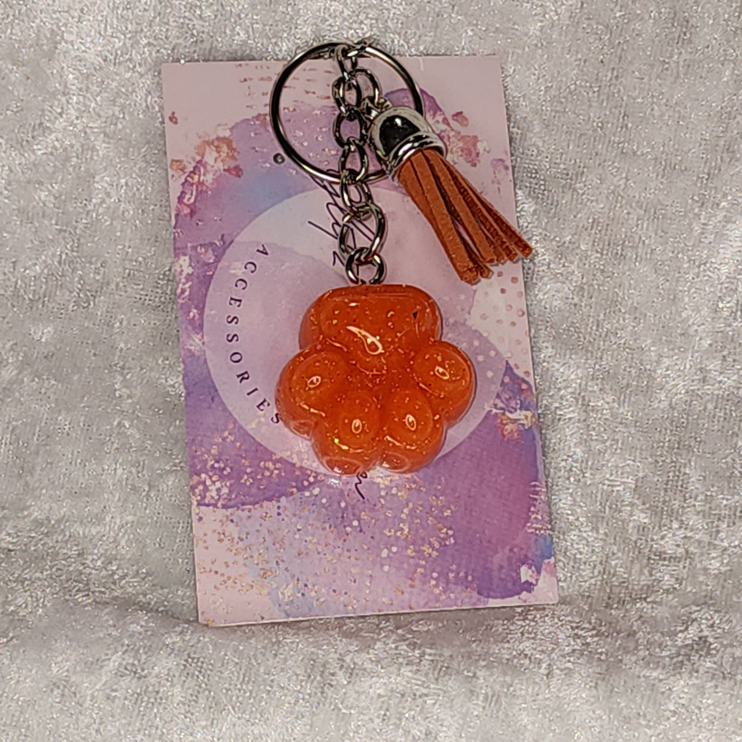 Paw Print Key Ring #7