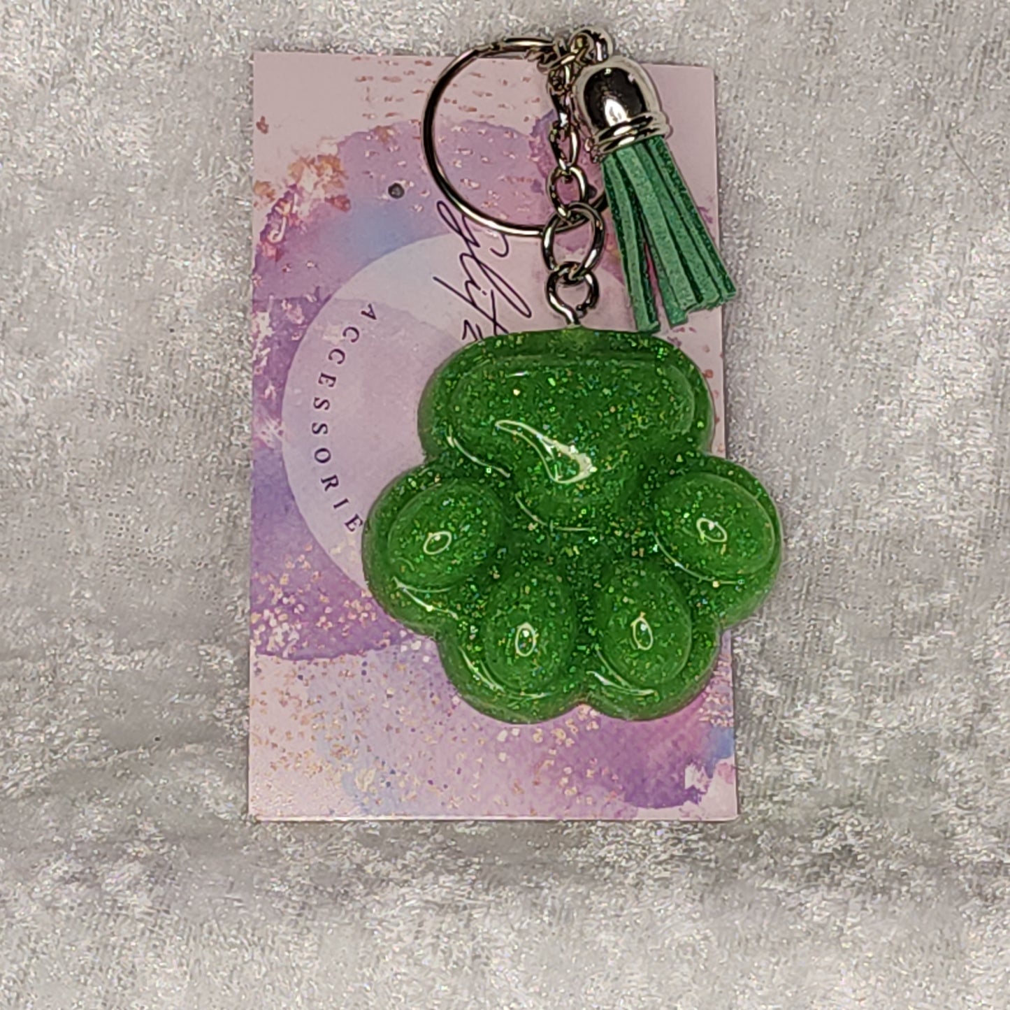 Paw Print Key Ring #14