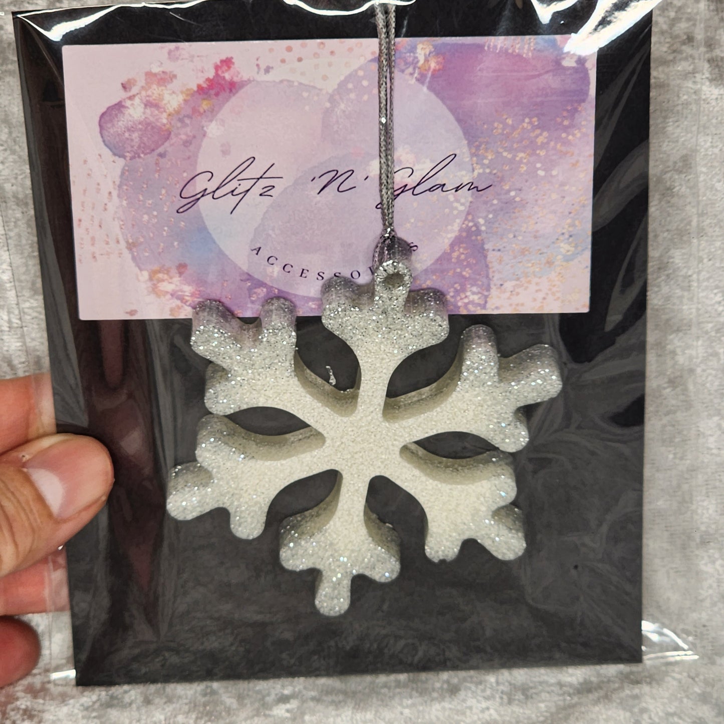 Snowflake #11 Hanging Ornament