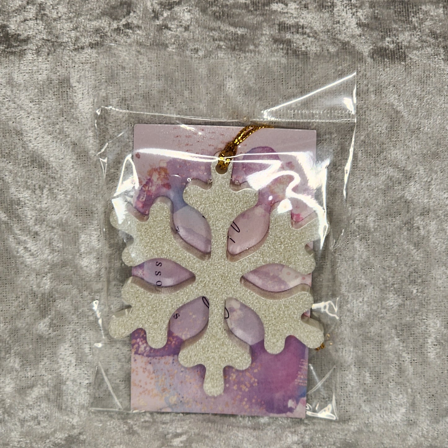 Snowflake #4 Hanging Ornament