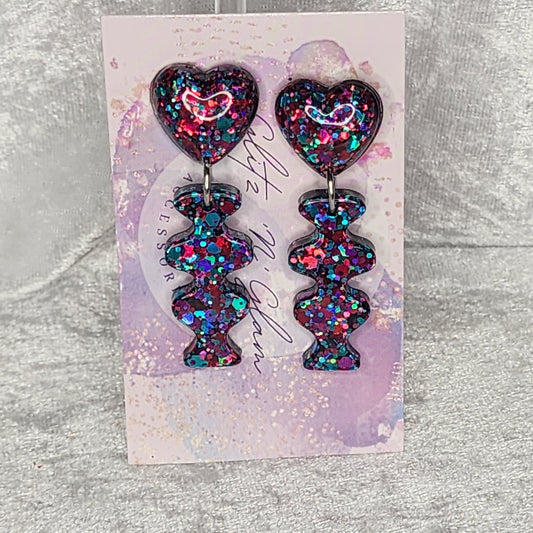 Jelly Blob #15 Dangle Earrings