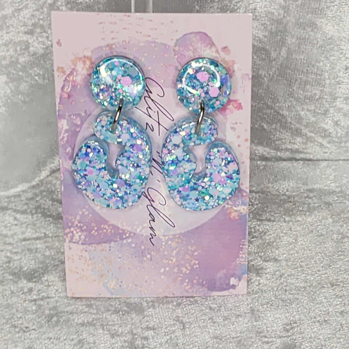 Random Shape #36 Dangle Earrings