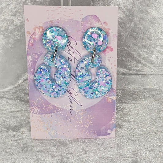 Random Shape #36 Dangle Earrings