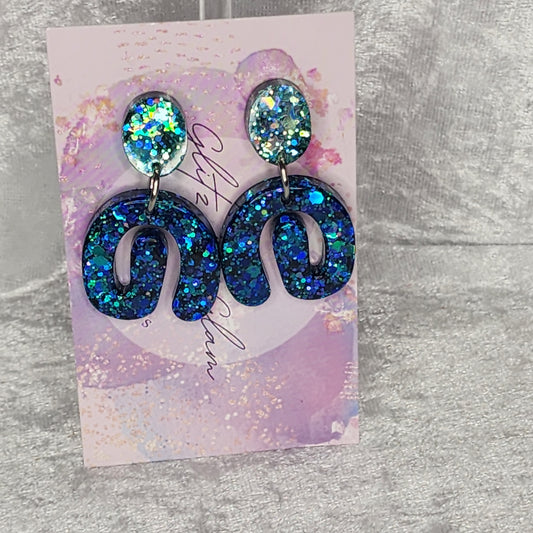 Random Shape #37 Dangle Earrings