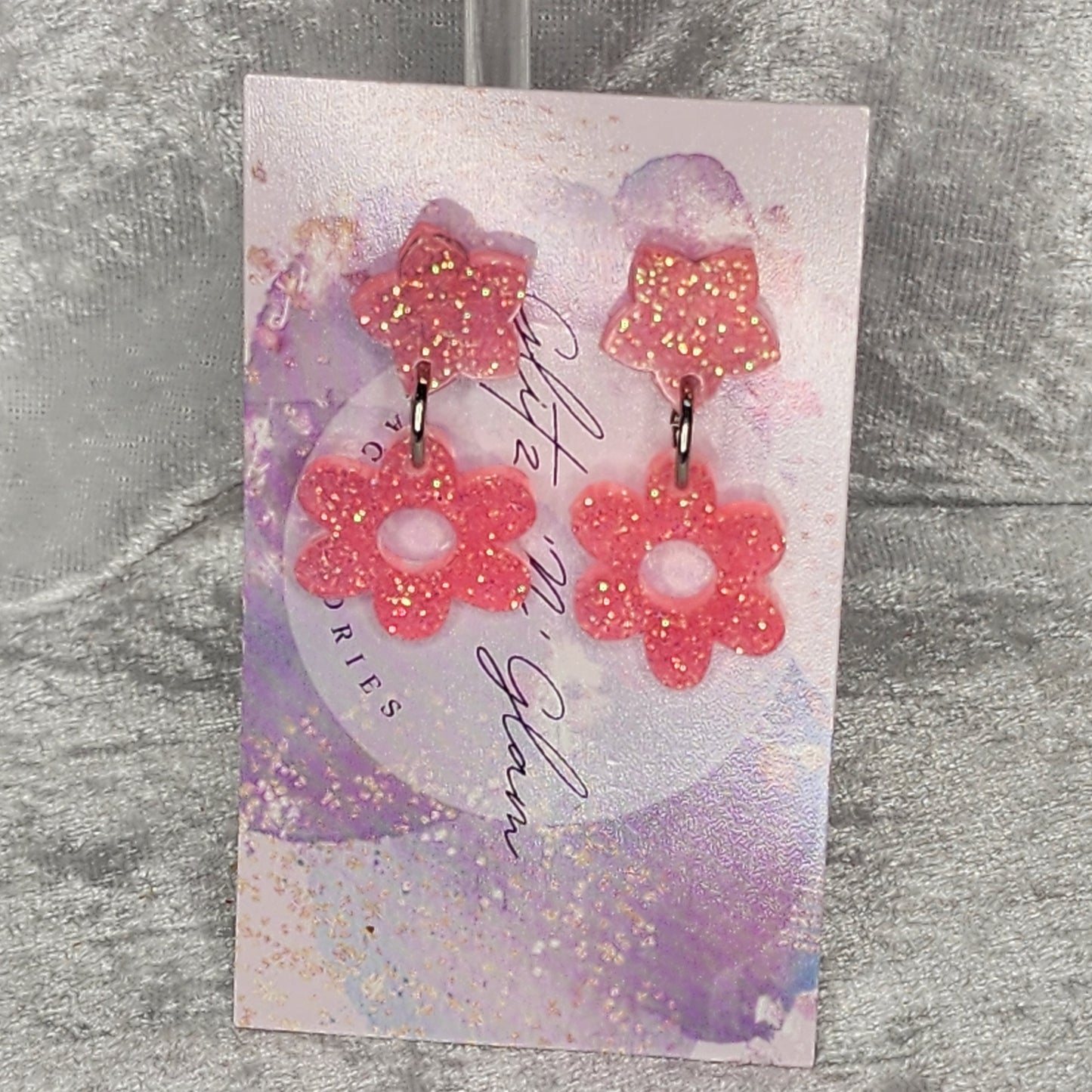 Small Daisy #10 Dangle Earrings