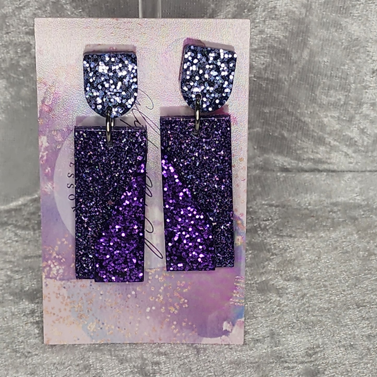 Rectangle #2 Dangle Earrings