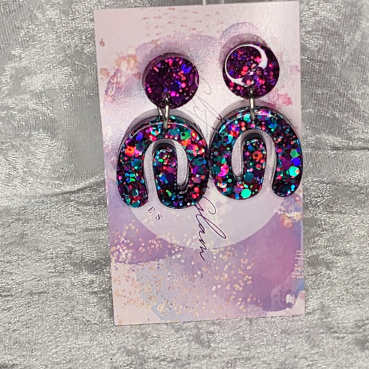 Random Shape #31 Dangle Earrings