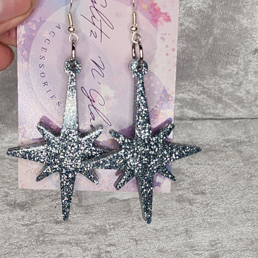 Star #11 Dangle Earrings