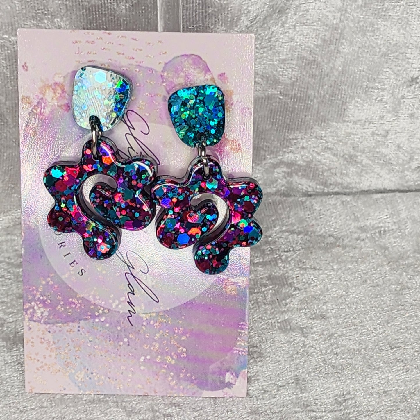 Random Shape #25 Dangle Earrings