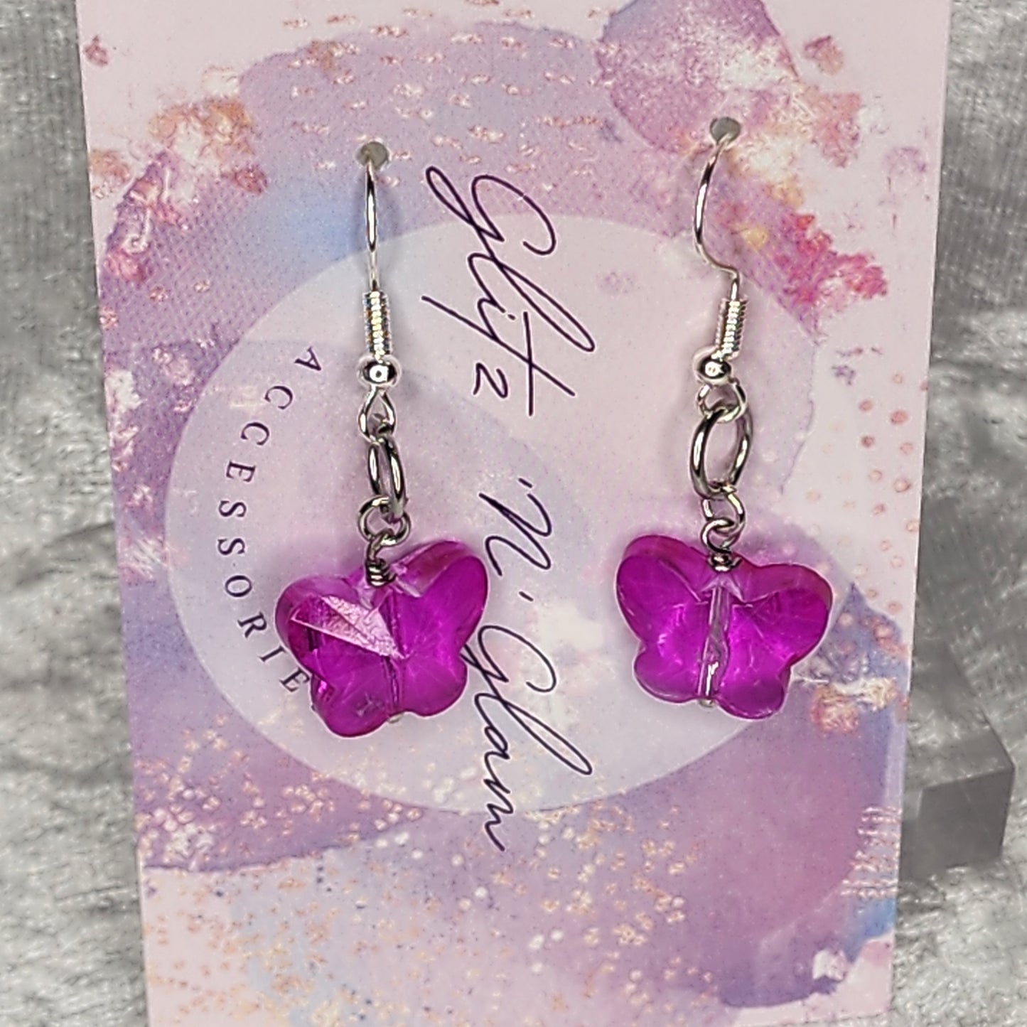 Crystal #2 Dangle Earrings