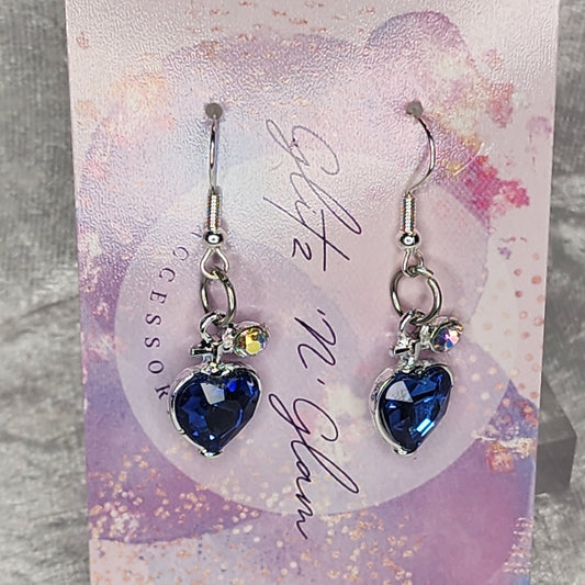 Crystal #10 Dangle Earrings