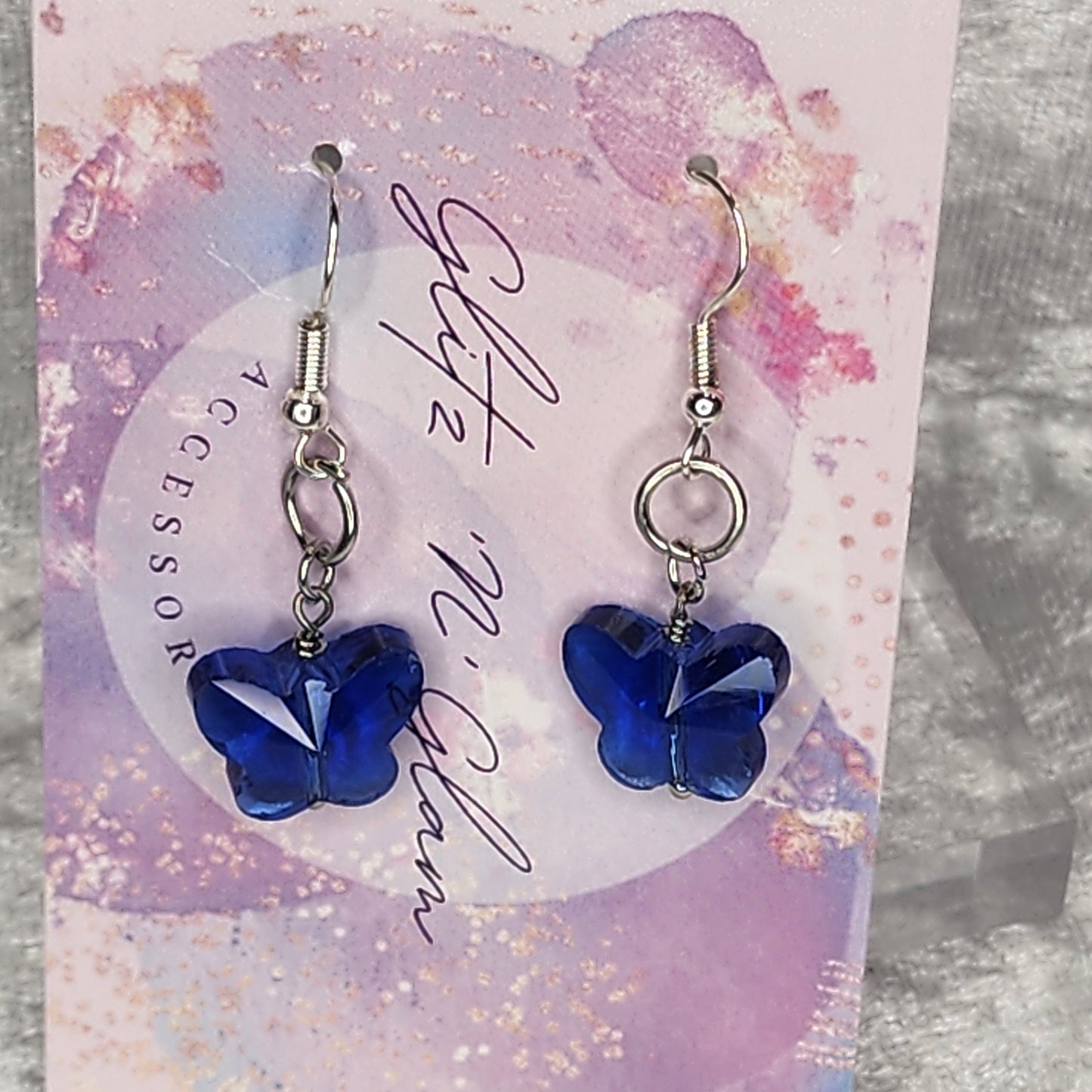 Crystal #7 Dangle Earrings