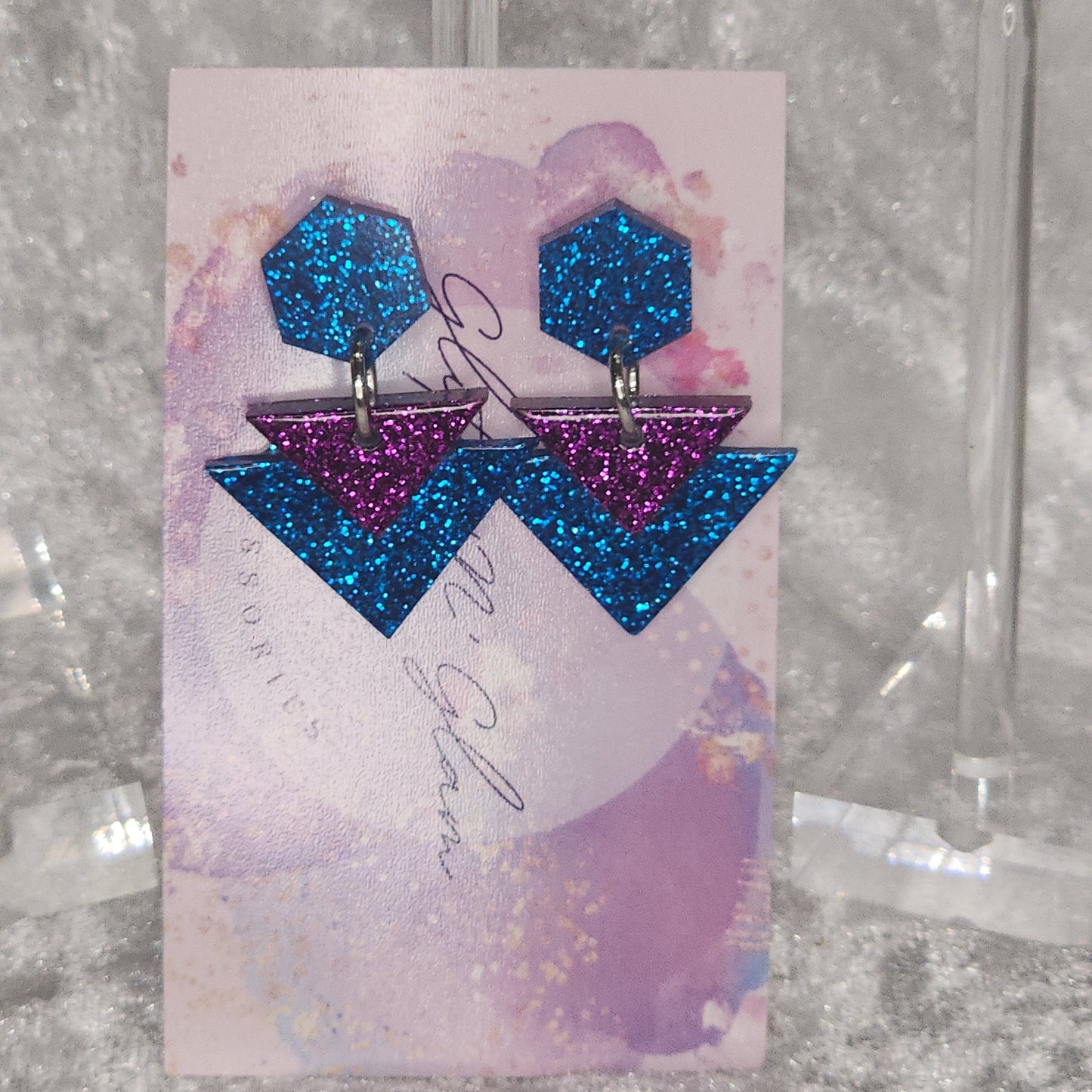 Triangle #105 Dangle Earrings