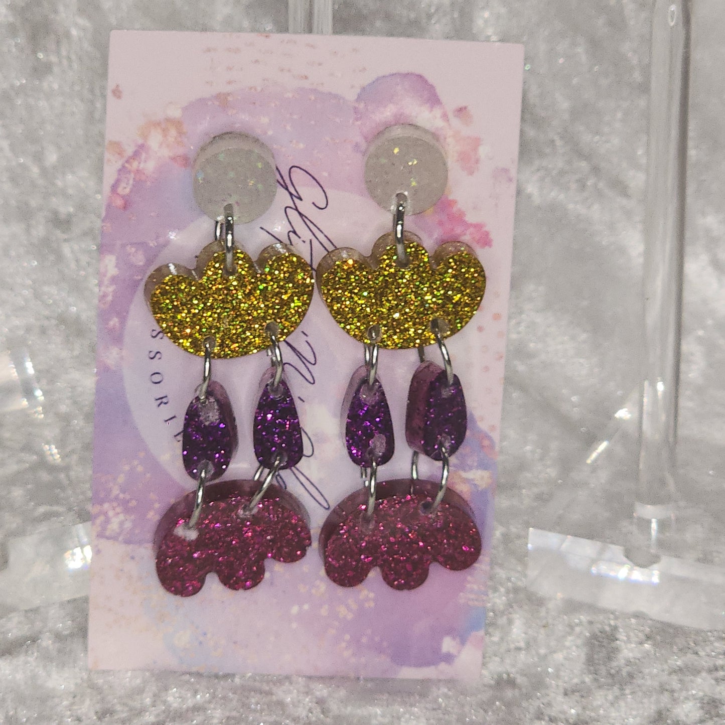 Random Shape #42 Dangle Earrings