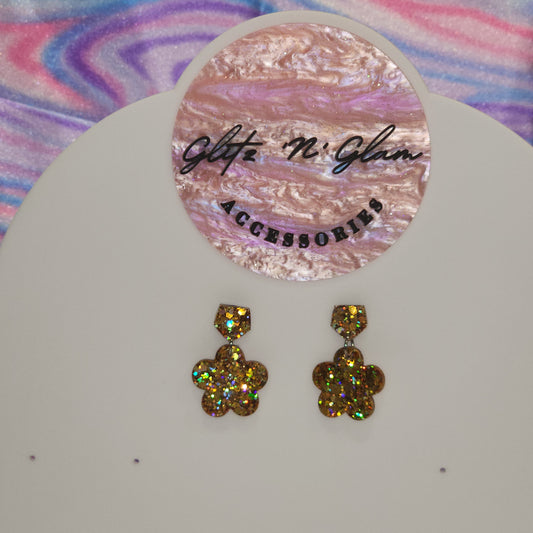 Daisy #5 Dangle Earrings