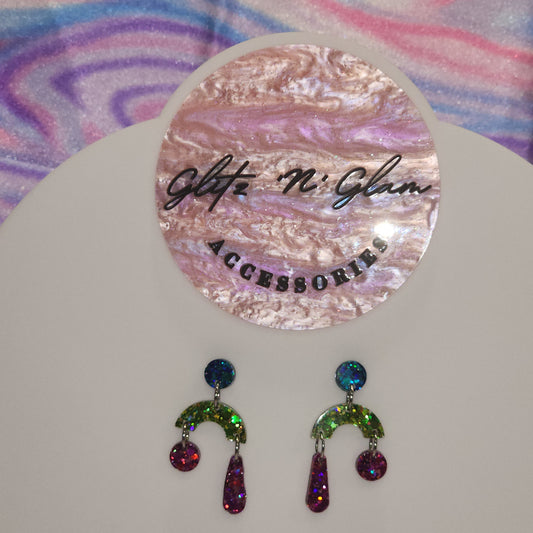 Mixed Arch #5 Dangle Earrings