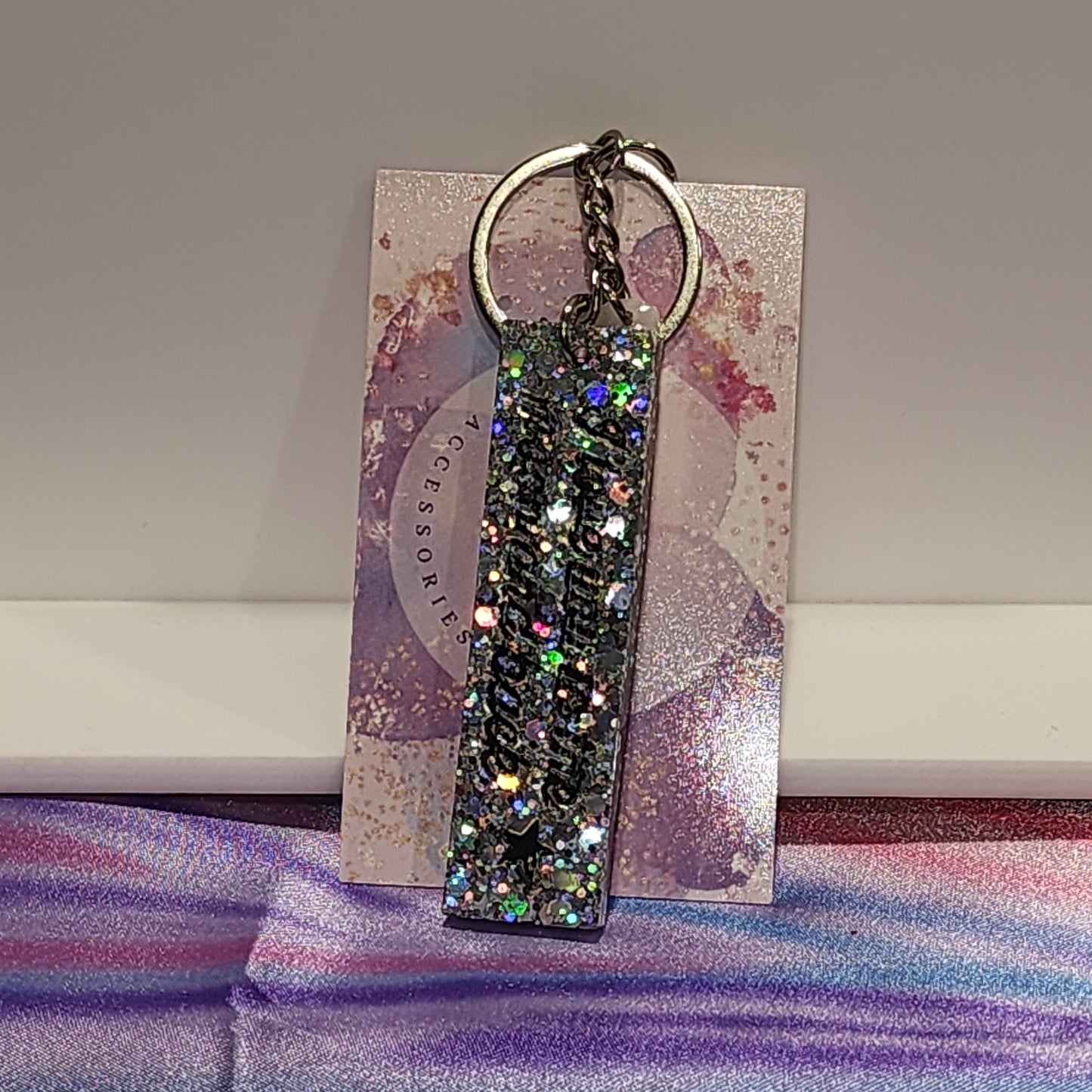 I Love You To The Moon & Back Keyring #2