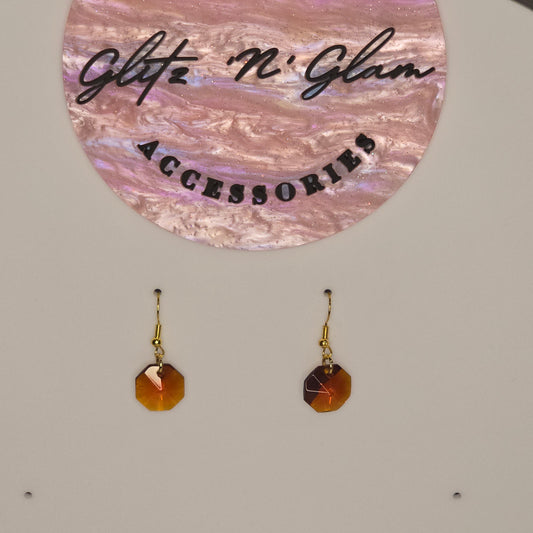 Crystal #20 Dangle Earrings