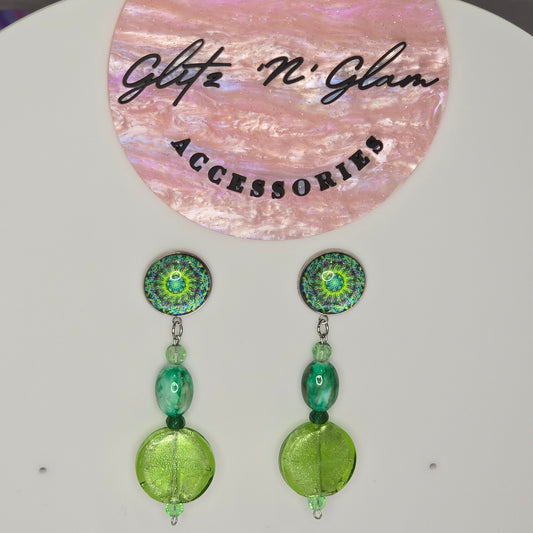 Beaded Dangle #56 Earrings