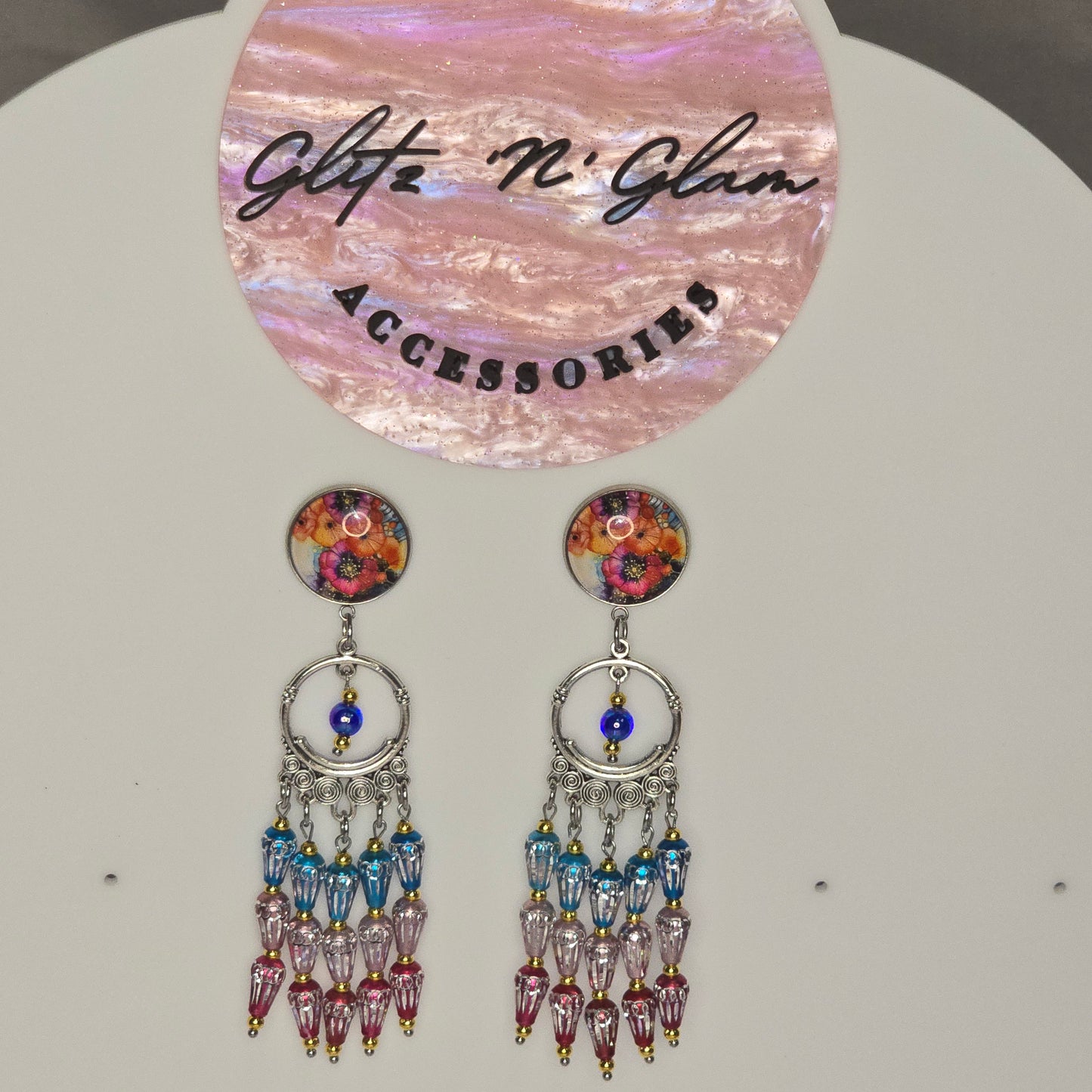 Beaded Dangle #109 Earrings