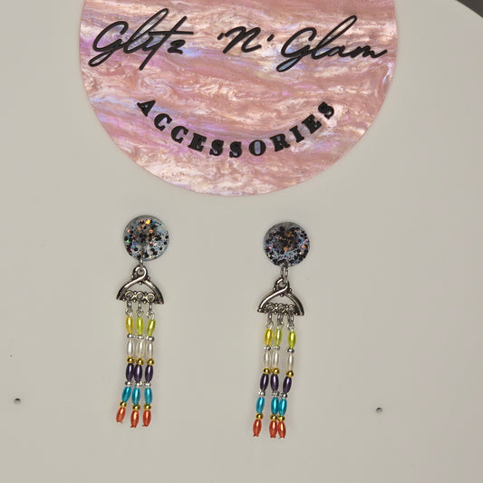 Beaded Dangle #119 Earrings