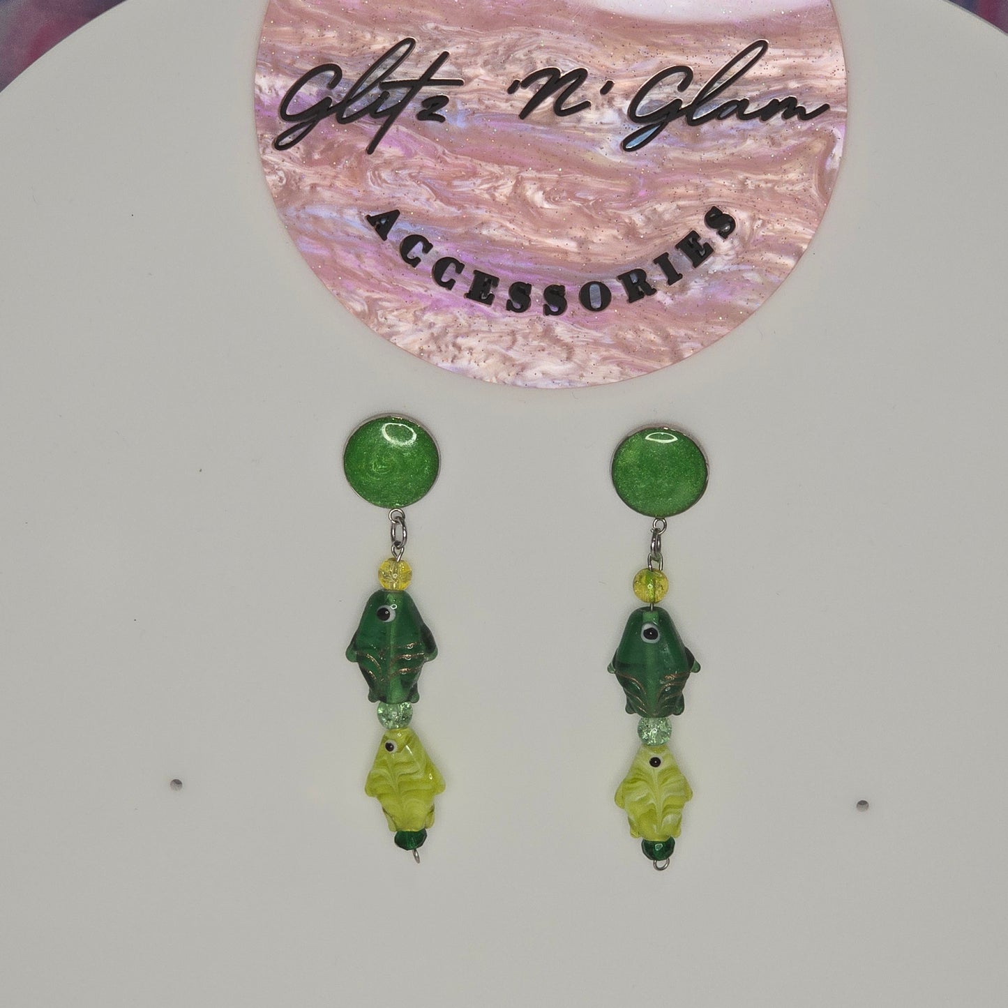 Beaded Dangle #128 Earrings