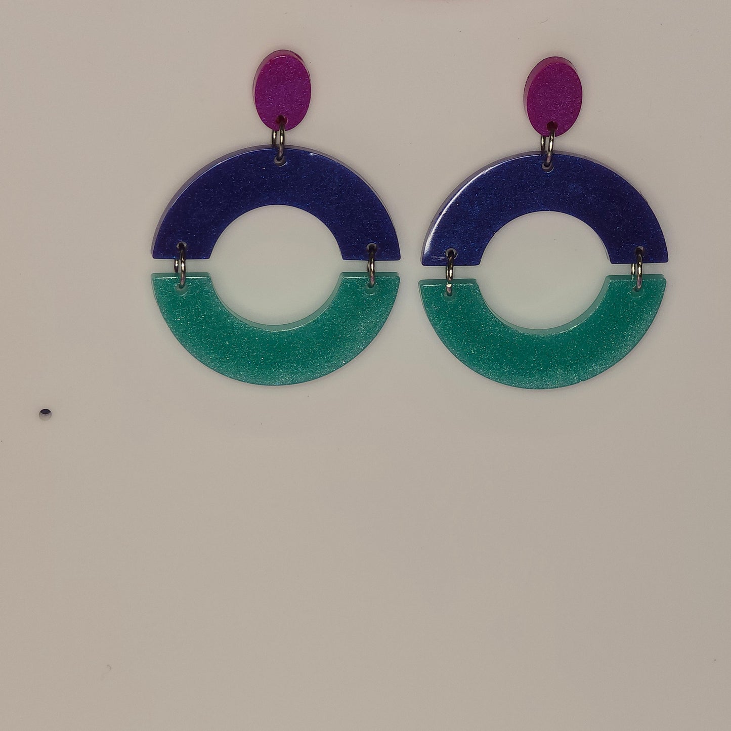 Broken Circle #01 Dangle Earrings