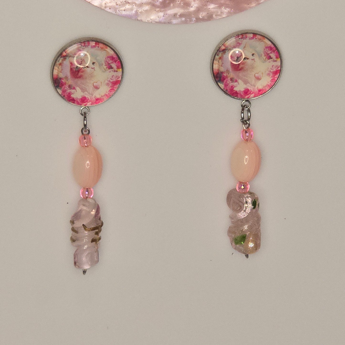Beaded Dangle #201 Earrings