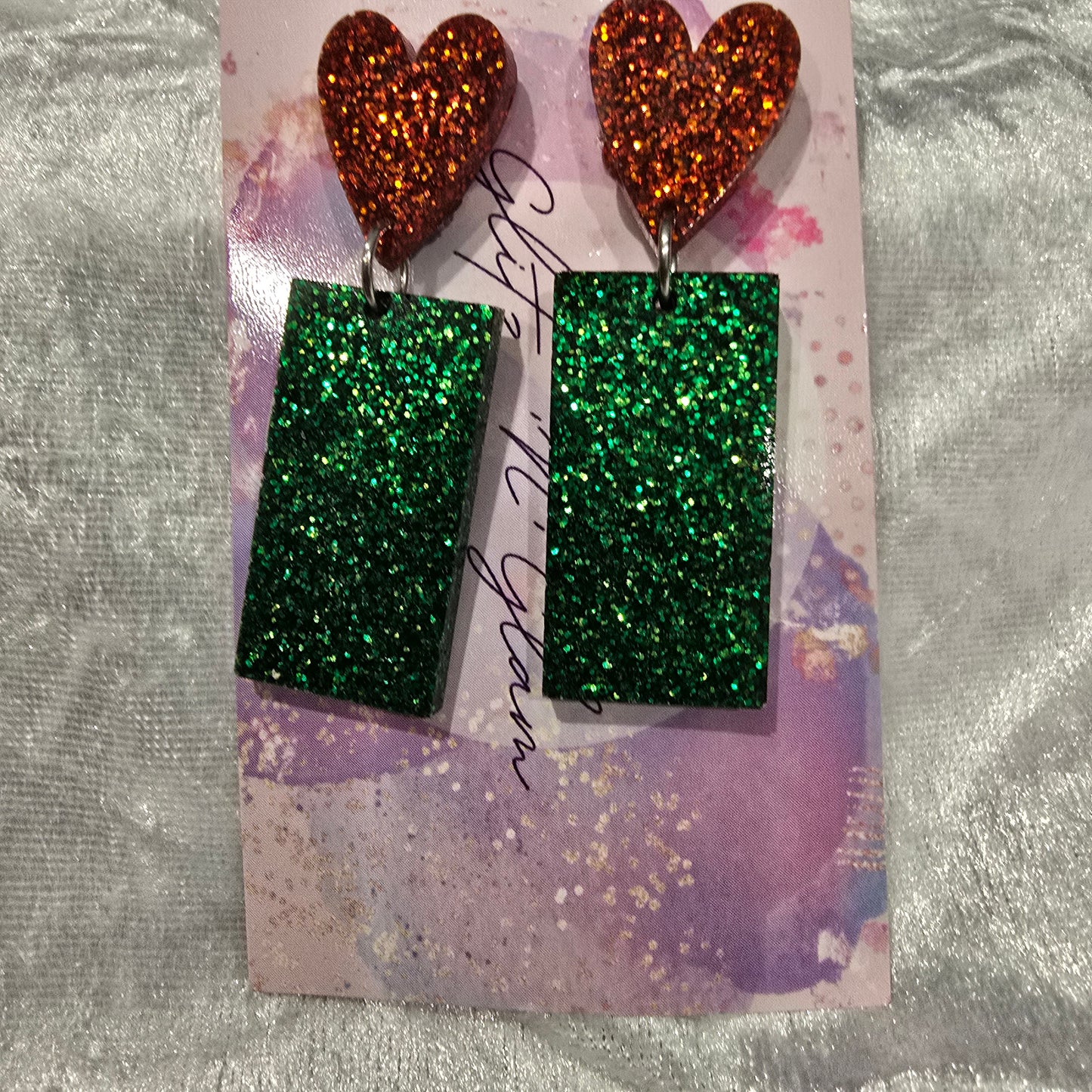 Abstract #11 Dangle Earrings
