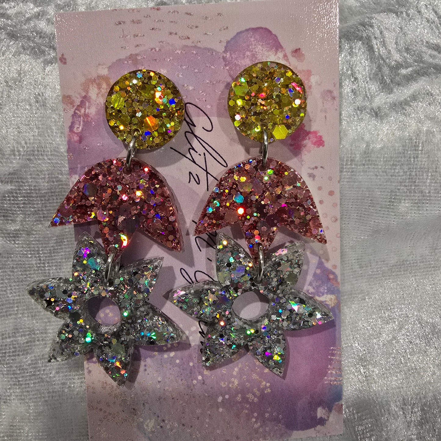 Daisy #27 Dangle Earrings