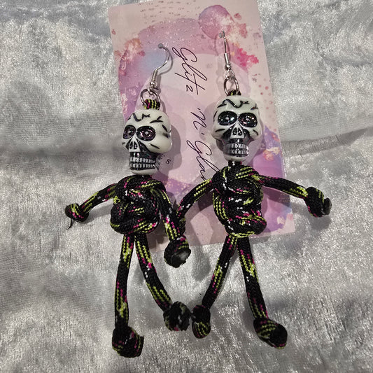 Abstract #43 Dangle Earrings