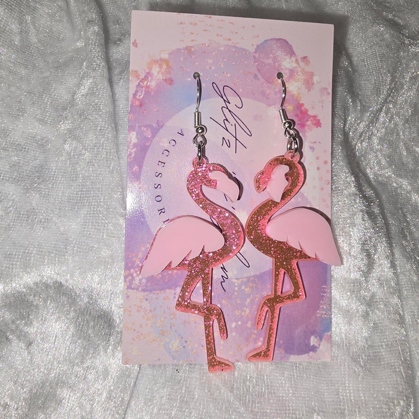 Flamingo #01 Dangle Earrings