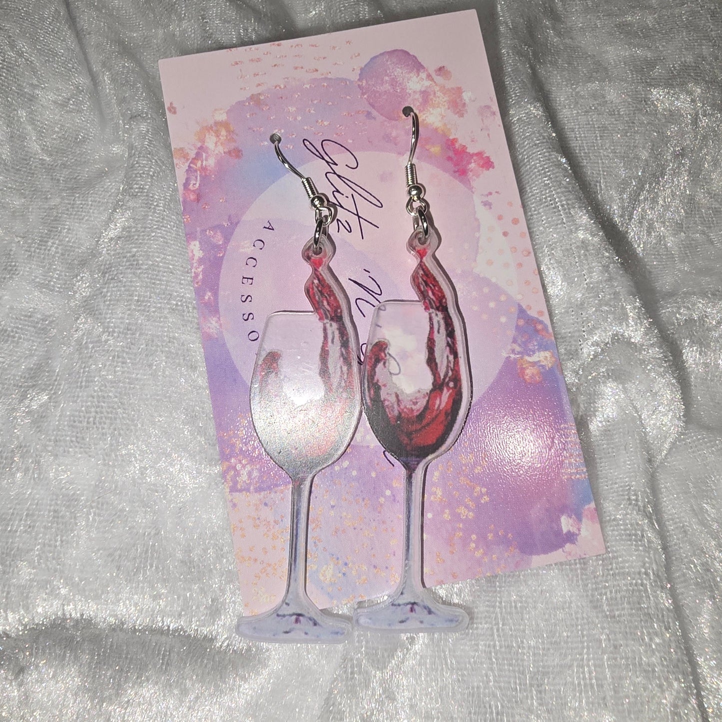 Splashing Wine Glass