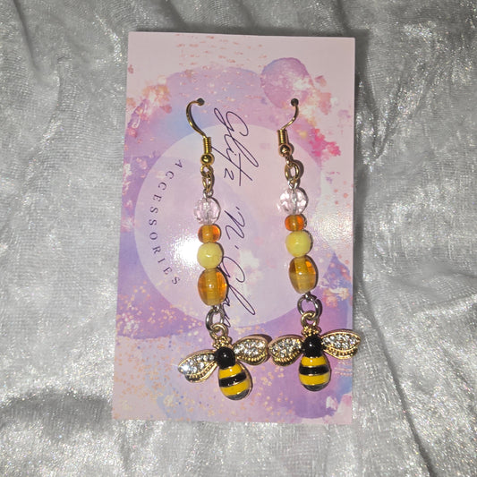 Enamel #29 Dangle Earrings