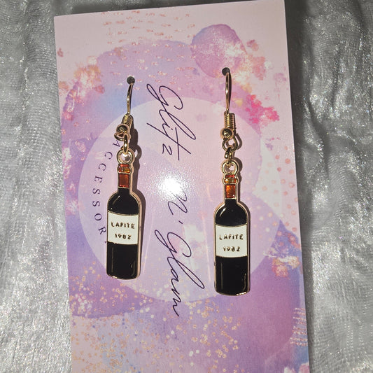 Enamel #26 Dangle Earrings