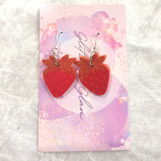 Strawberry Dangle #13 Earrings