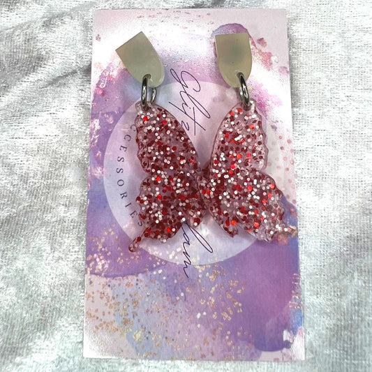 Butterfly Wing #18 Dangle Earrings