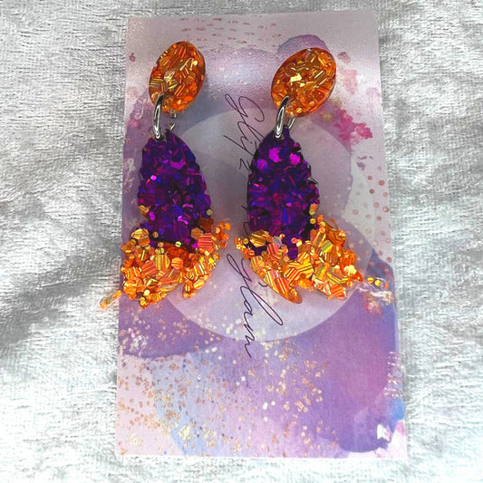 Butterfly Wing #16 Dangle Earrings