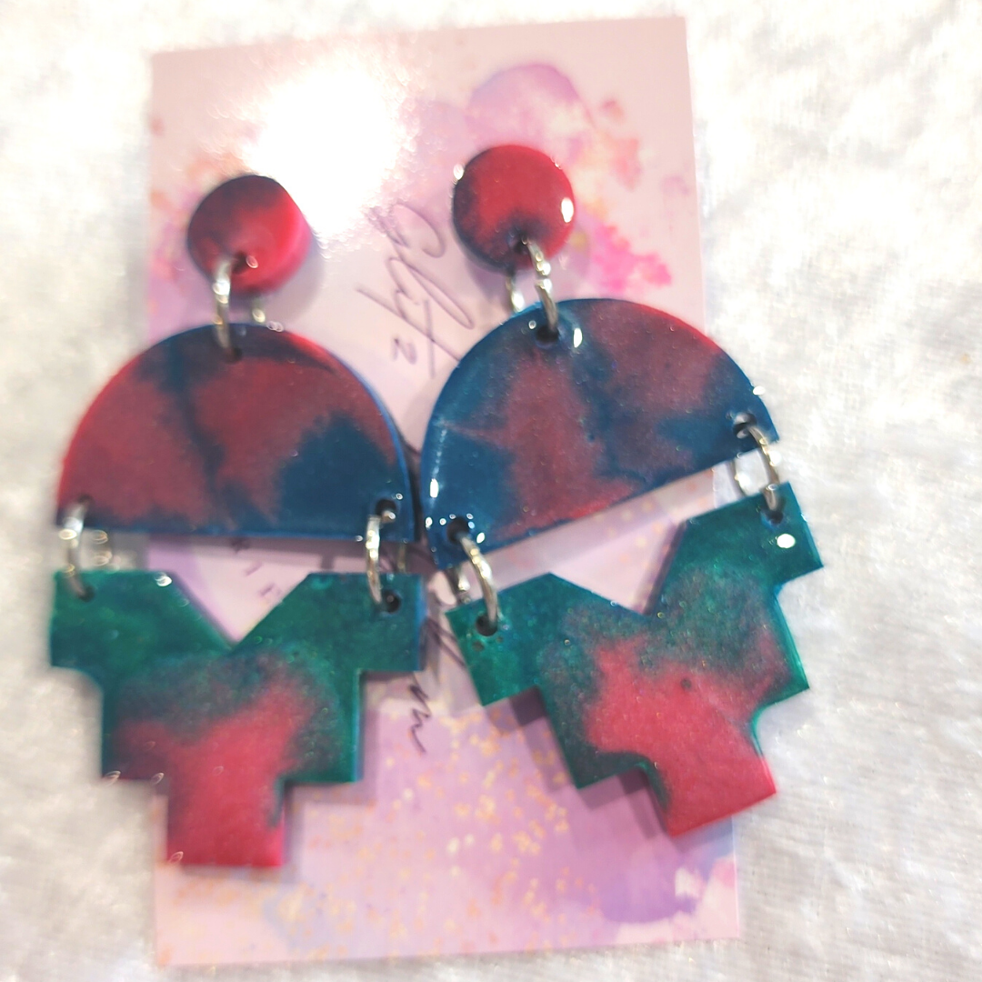 Geometric Dangle #14 Earrings