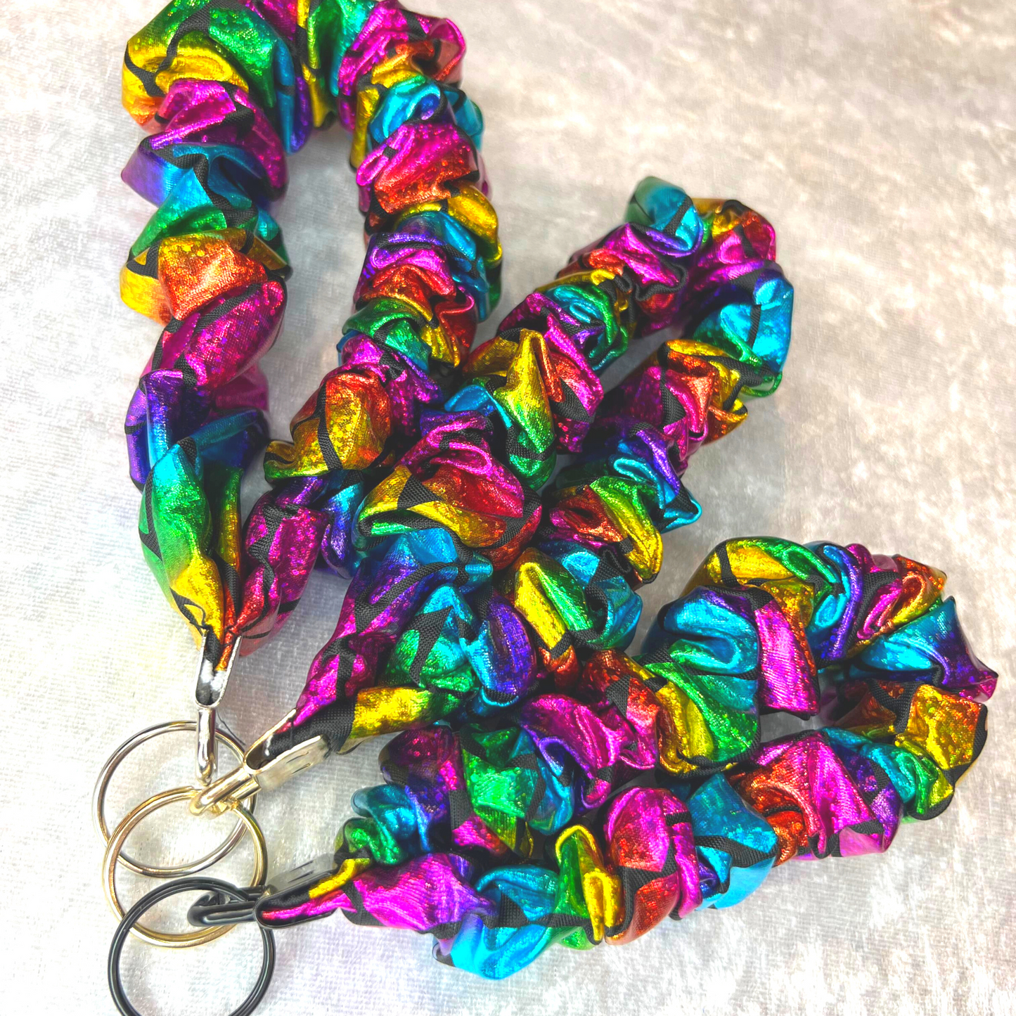 Rainbow Mermaid Wristlet