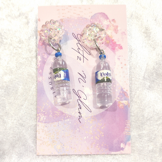 Water Bottle Earrings