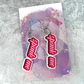 Spank Me 18+ Slogan Earrings