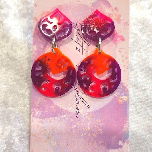 Mixed Shapes #37 Dangle Earrings