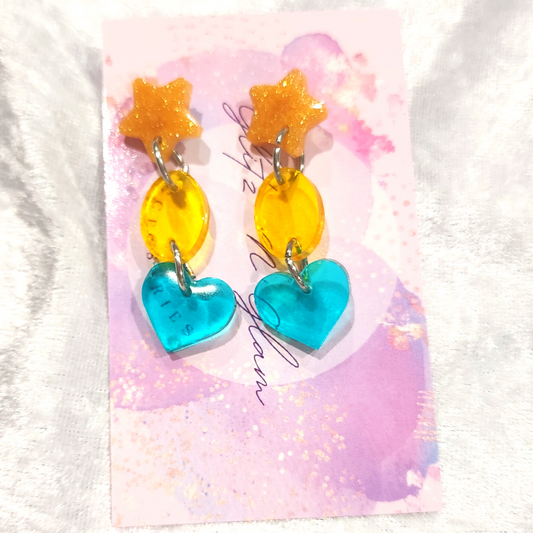 Mixed Shapes #31 Dangle Earrings