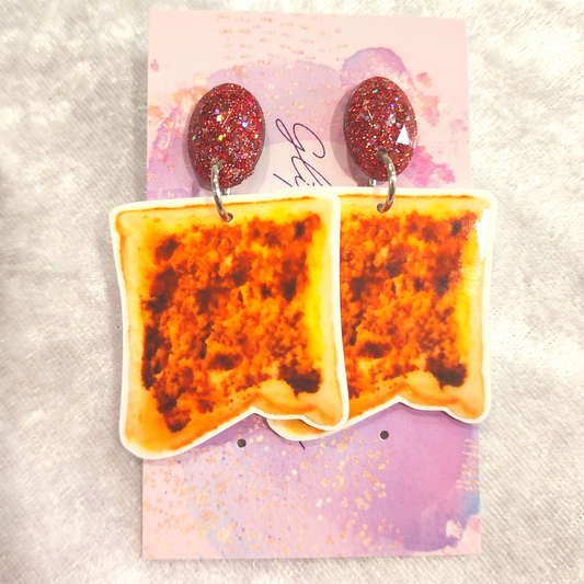 Vegemite Toast Earrings