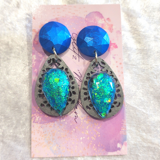 Mixed Shapes #40 Dangle Earrings