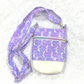 Purple Dragonfly Glitz Phone Bag